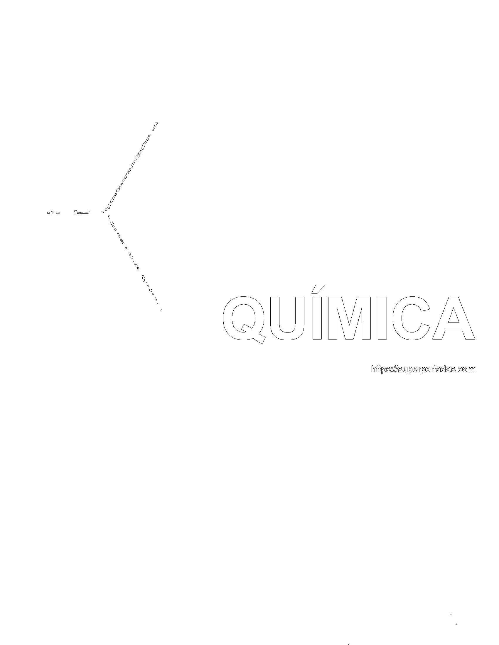Portada xtre - quimica para colorear